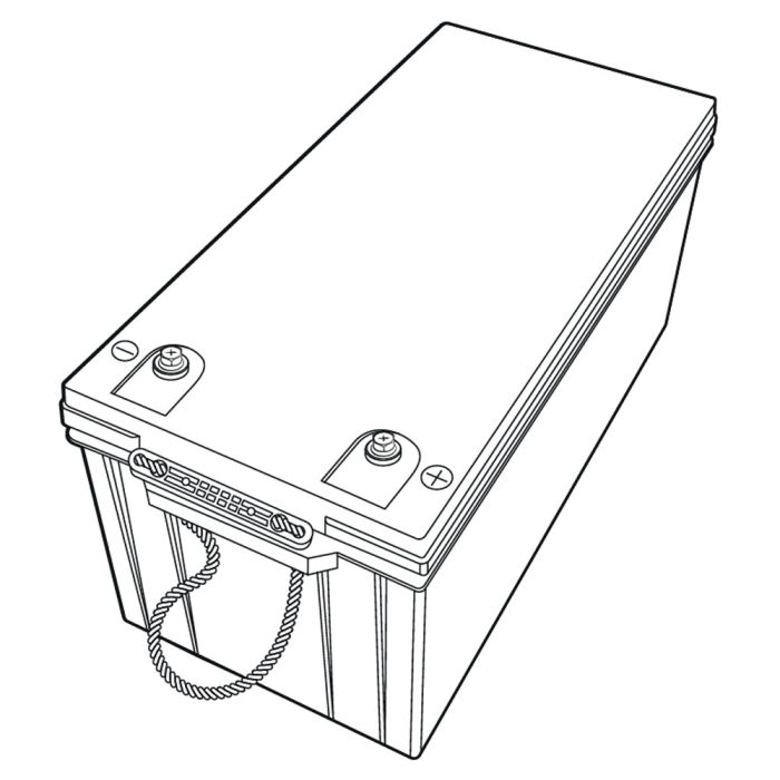 Батарея акумуляторна Vitals ALFP-12200ab