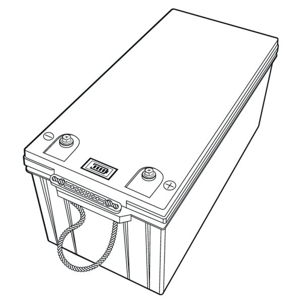 Батарея акумуляторна Vitals ALFP-12200abd