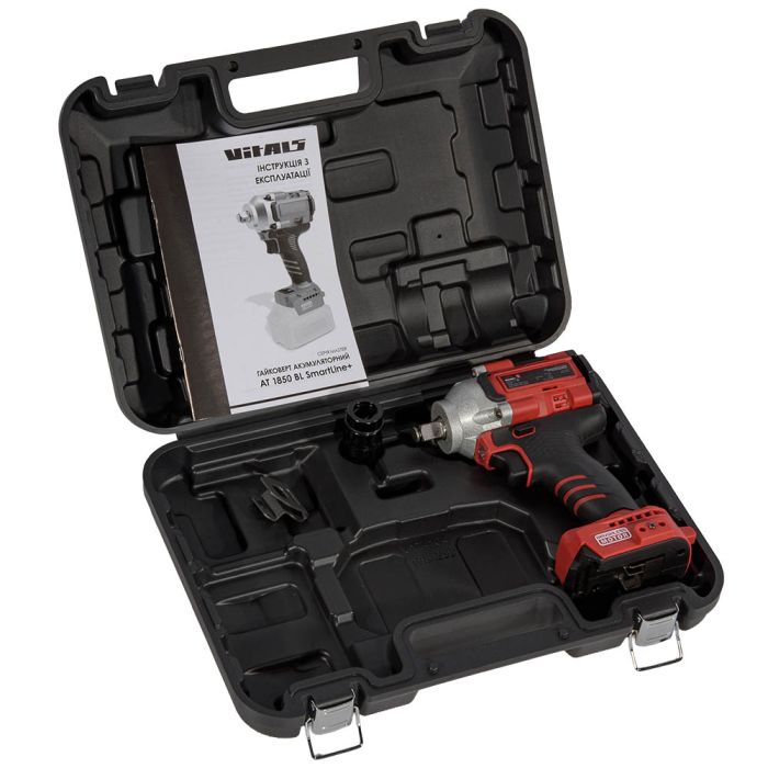 Гайковерт акумуляторний Vitals Master AT 1850 BL SmartLine+