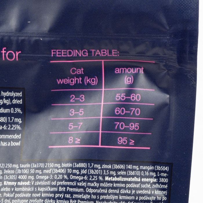 Корм сухий Brit Premium Cat by Nature Adult Chicken для дорослих котів з куркою 1,5кг