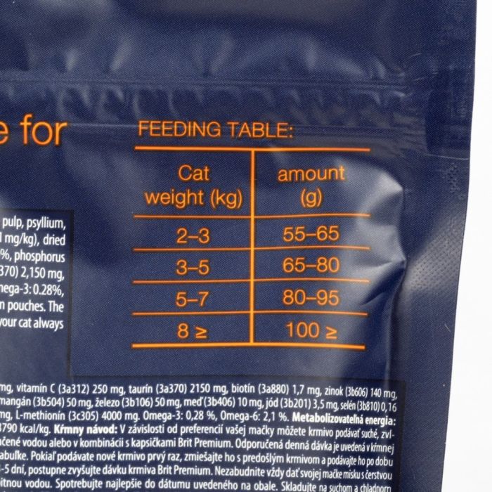 Корм сухий Brit Premium Cat by Nature Indoor для дорослих домашніх котів з куркою 300 г
