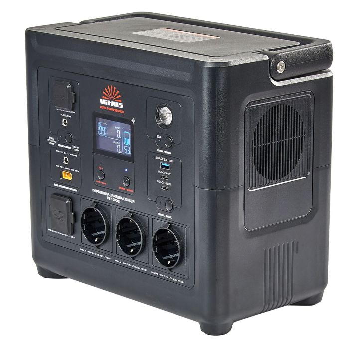 Портативна акумуляторна станція Vitals Professional PS 1000qc