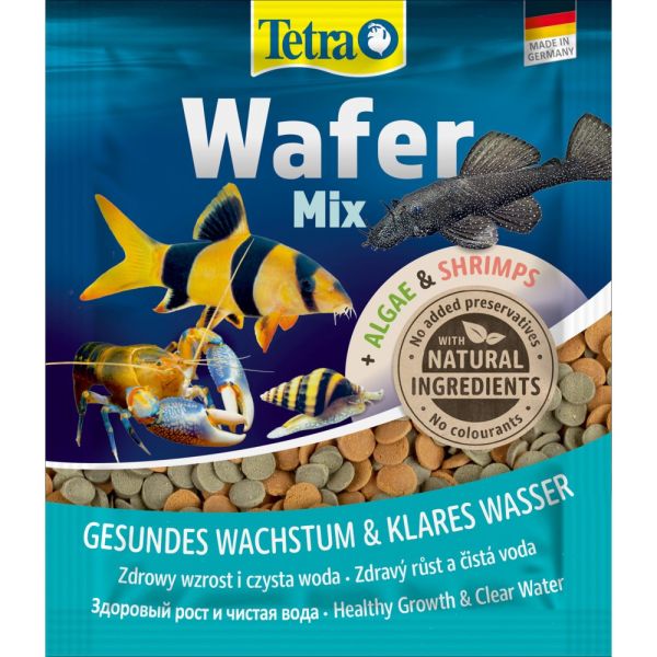 Корм сухий Tetra Wafer Mix для акваріумних донних риб та ракообразних в пластинах 15 г