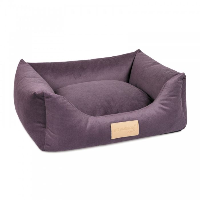 Лежак Pet Fashion Molly №2 для собак і котів фіолетовий 62х50х19 см