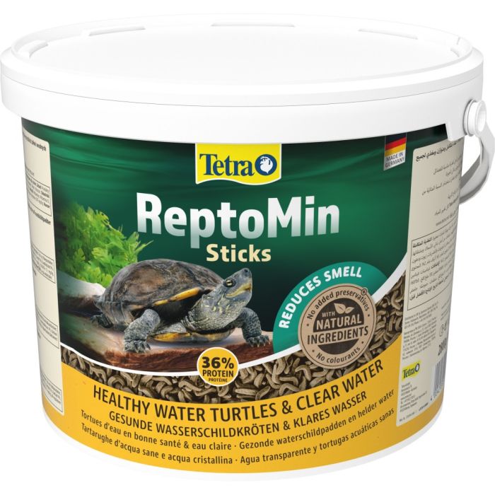 Корм Tetra ReptoMin для черепах палички 2,8 кг/ 10 л