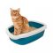 Туалет Природа Comfort M для котів ультрамарин 41х30х13,5 см