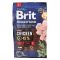 Корм сухий Brit Premium Dog Adult L для дорослих собак великих порід вагою 25-45 кг з куркою 3 кг
