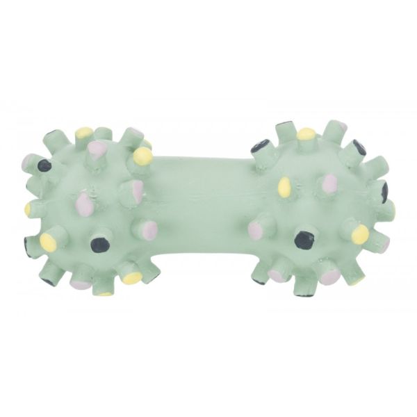 Іграшка Trixie Junior Mini Dumbbell для цуценят Гантель голчаста латекс 10 см