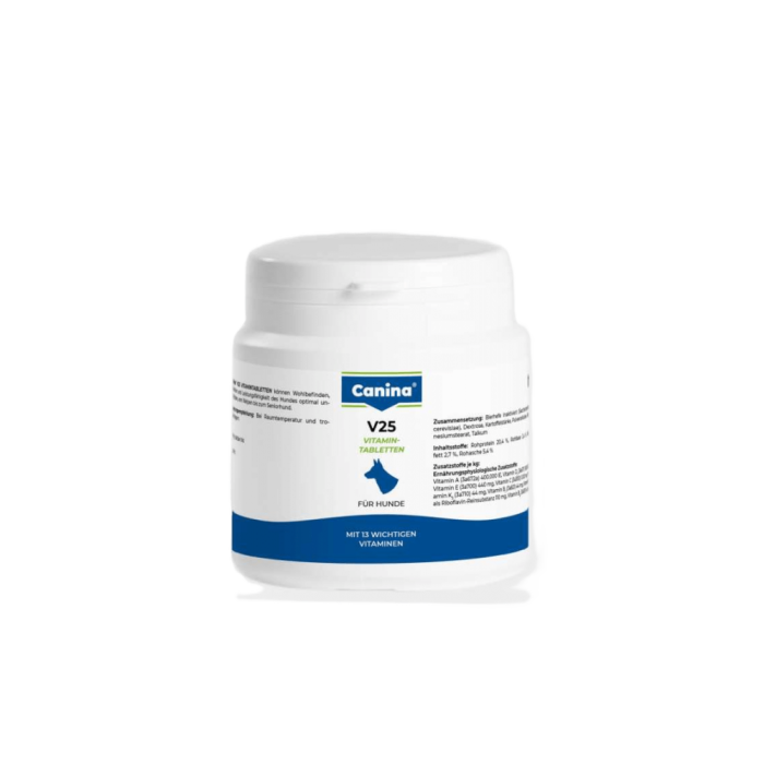 Вітамінний комплекс Canina V25 Vitamintabletten для собак 100 г 30 табл.
