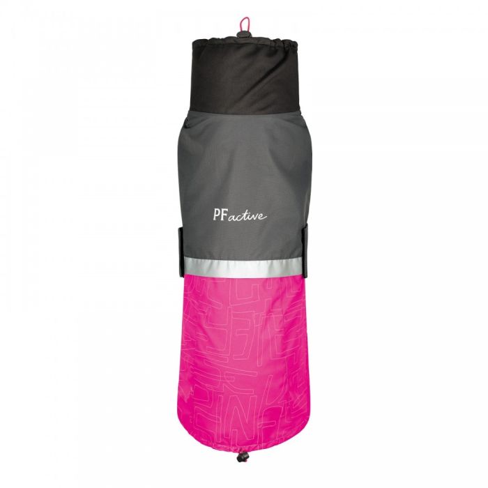 Попона Pet Fashion Roy для собак малиновий/сірий 6XL