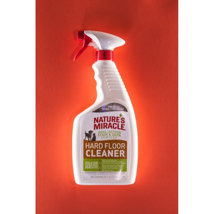 Засіб 8in1 Nature s Miracle Hard Floor Cleaner Dual Action Stain and Odor Remover для усунення плям і запахів для всіх видів