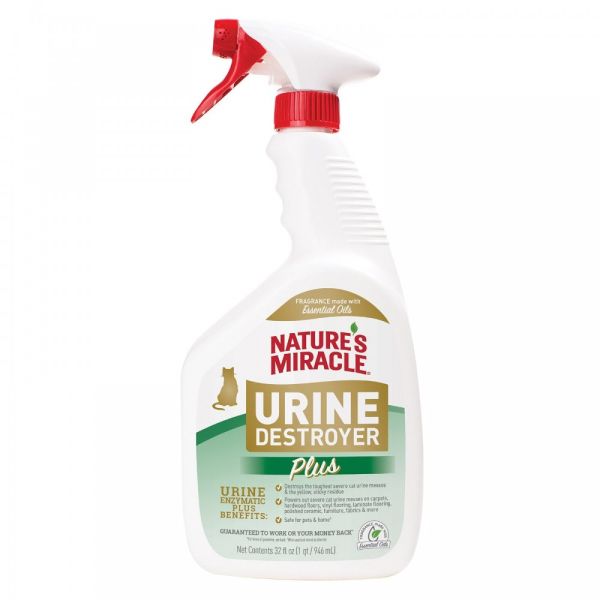 Засіб 8in1 Nature_s Miracle Cat Urine Destroyer Pour для усунення запахів сечі котів 946 мл