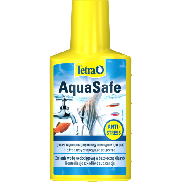 Засіб Tetra Aqua Safe для підготовки води в акваріумі 50 мл на 100 л