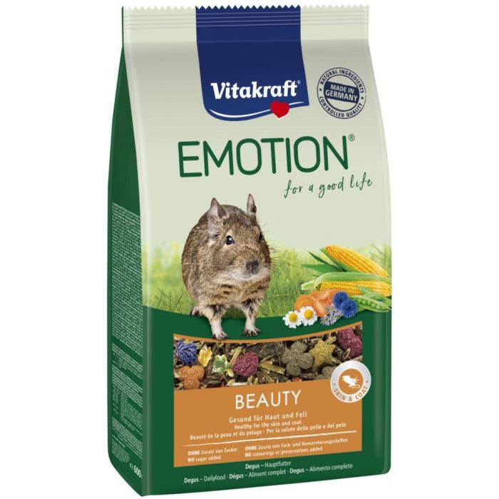 Корм Vitakraft Emotion для декоративних гризунів та дегу 600 г
