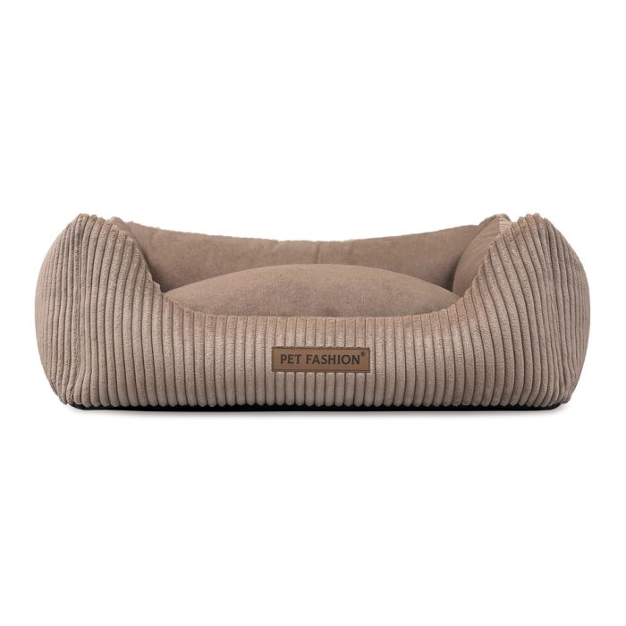 Лежак Pet Fashion DEVID для собак пісочний 62*50*19