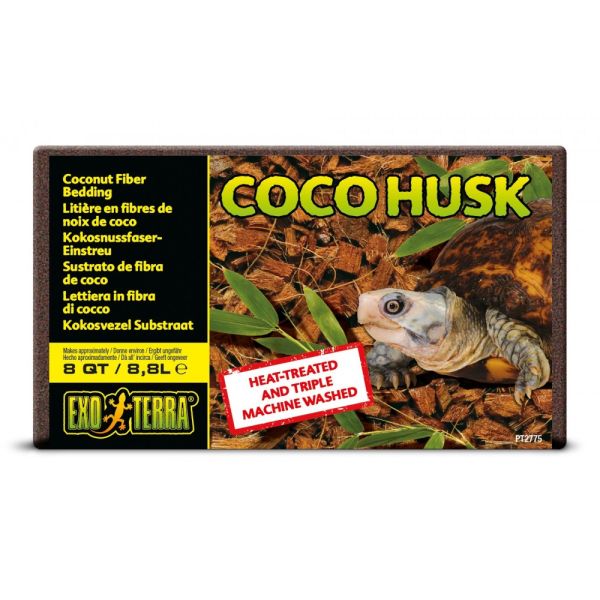 Субстрат ExoTerra для тераріумних тварин Coco Husk 8,8 л