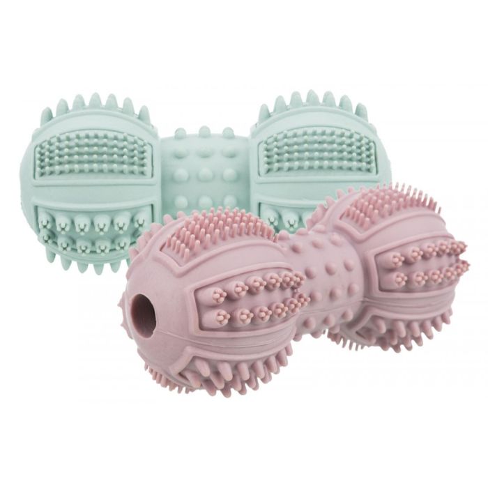 Іграшка Trixie Junior Dumbbell для цуценят Гантель шипована гума 9 см
