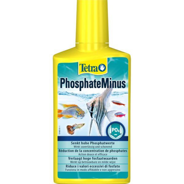 Кондиціонер Tetra PhosphateMinus для зниження рівня фосфатів у прісноводних акваріумах 250 мл