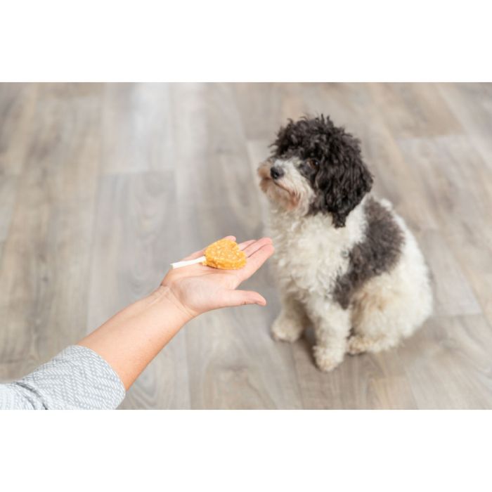 Ласощі Trixie PREMIO Lolly with chicken and rice, bulk для котів  PREMIO Льодяник з куркою та рисом, ваговий, 10 см, 35 г_30