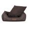 Лежак Pet Fashion DEVID для собак шоколадний 62*50*19