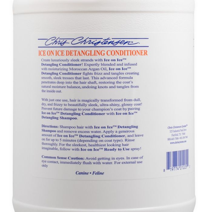 Кондиціонер Chris Christensen Ice on Ice для собак та котів     3,8л