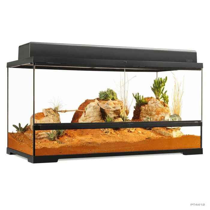 Тераріум ExoTerra для екзотичних тварин Pro Terrarium скляний 90x45x45 см