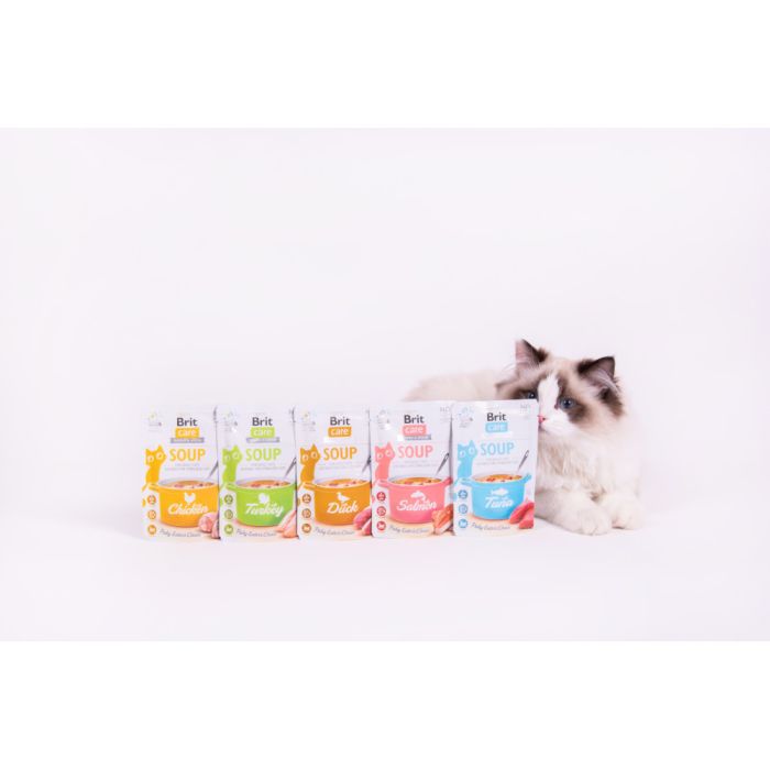 Корм вологий Brit Care Soup Chicken д/котів суп з куркою 75 г