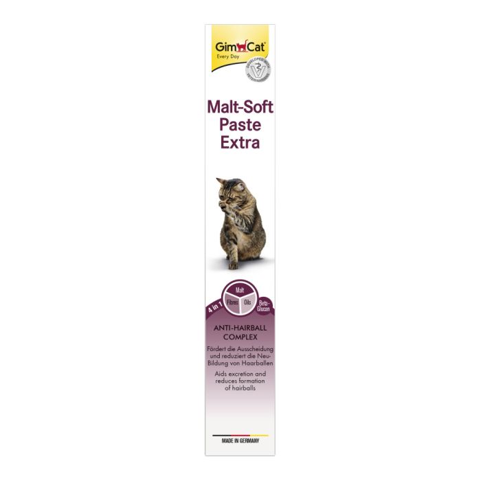Паста GimCat Every Day Malt-Soft Paste Extra для котів для виведення шерсті зі шлунку 100 г