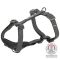Шлея Trixie CityStyle H-harness для собак бавовна M–L 52–75 см 20 мм чорна