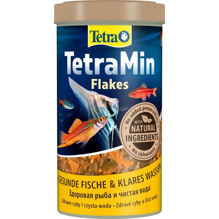 Корм Tetra Min Flakes для акваріумних рибок пластівці 100 г/500 мл
