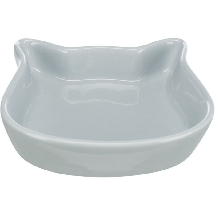 Миска Trixie для котів керамічна в формі котячої голови 0,25 л 12 х 12 см