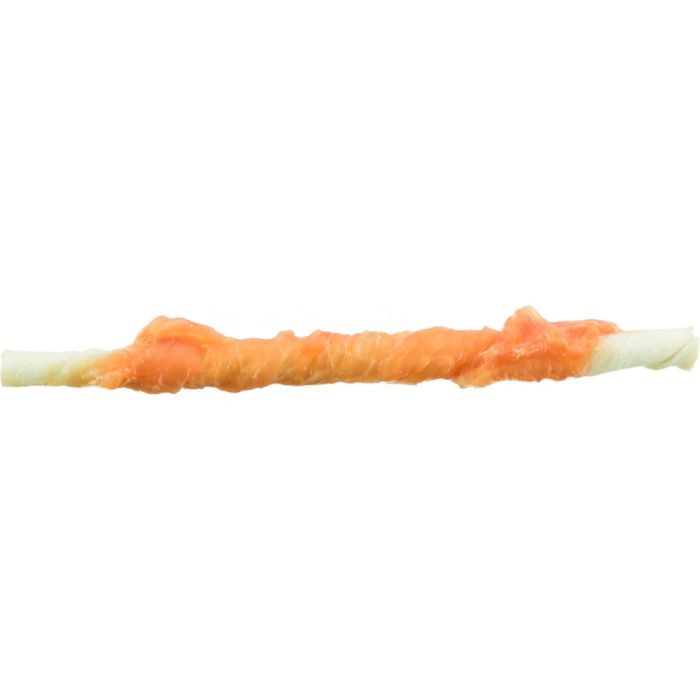 Ласощі Trixie Denta Fun Chicken Chewing Rolls для собак Паличка для чищення зубів з куркою 12 см 240 г 30 шт