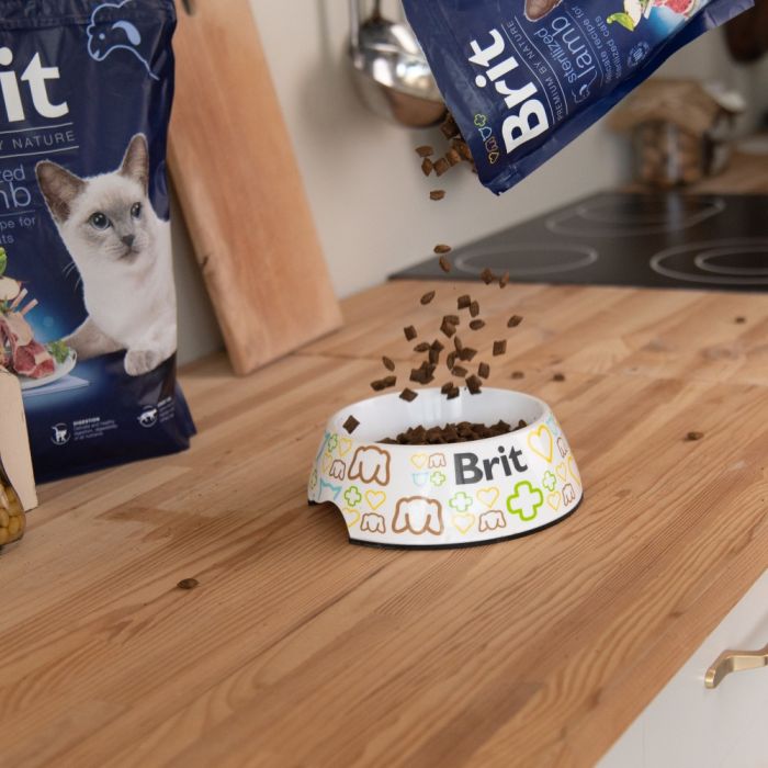 Корм сухий Brit Premium by Nature Cat Sterilized Lamb для стерилізованих котів з ягням 1,5 кг