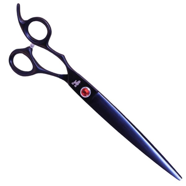 Ножиці грумерські Dezynadog Ignis 8 Straight Lefty Scissor прямі для стрижки собак   для лівші японська нержавіюча сталь 440