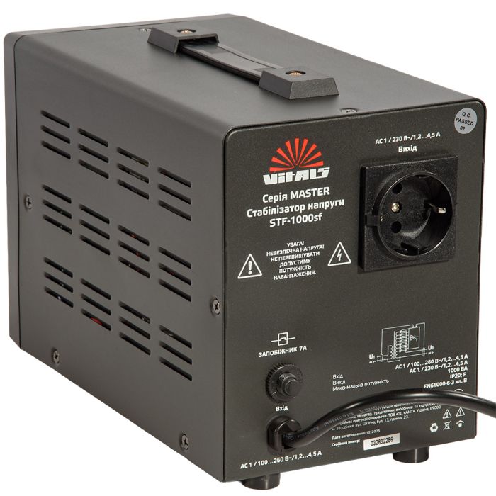 Стабилизатор напряжения Vitals Master STF-1000sf
