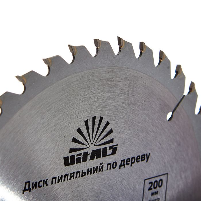 Диск пильный Vitals по дереву 200x32/30/25.4, ATB 40